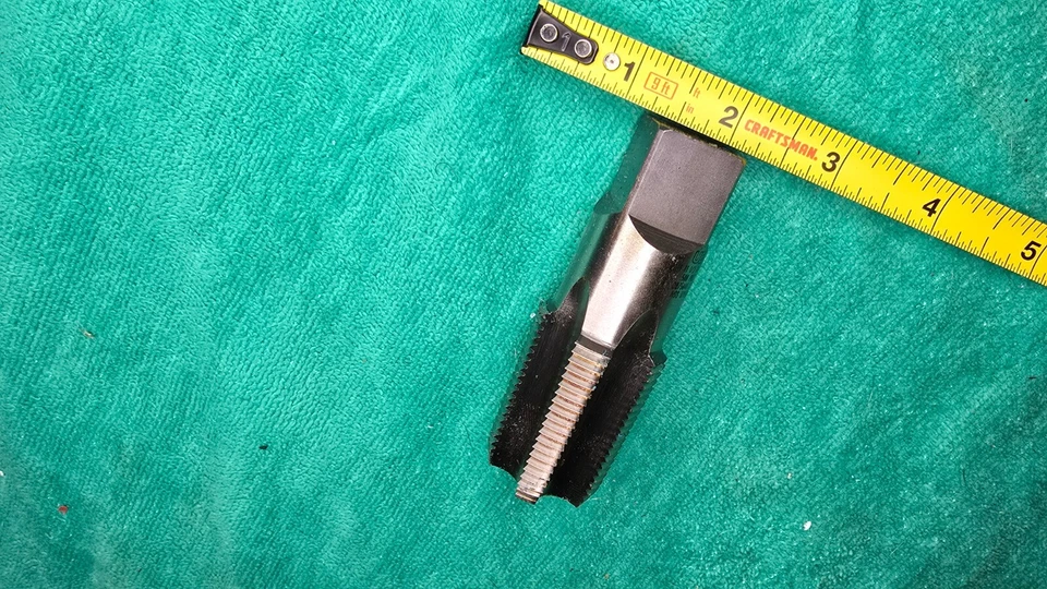 UB 1”- 11-1/2 NPT ANSI 5FL TPR PIPE HSS, Tap, USA - Image 3 of 4