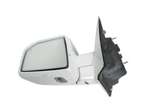 18-20 Ford F150 Signal Blind Spot Mirror Left White Chrome Power Fold Camera