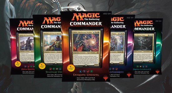 Magic: The Gathering: Commander 2016 Decks Set 5 decks MTG C16