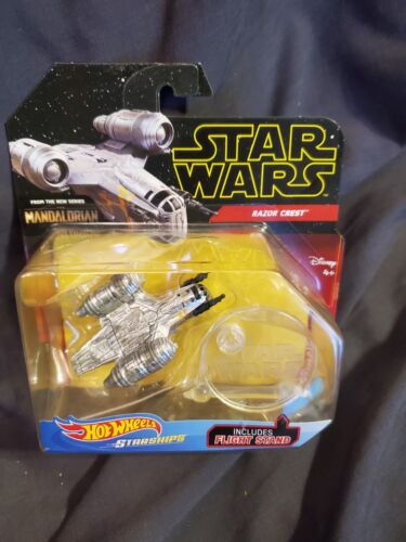 Hot Wheels Star Wars Starships con supporto e auto personaggio - scegli uno - Foto 32 di 88