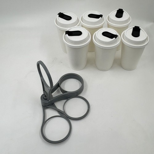 Cup For Drinks Reusable Drink Foldable Coffee Drink Holder Drink Collapsible - Picture 8 of 13