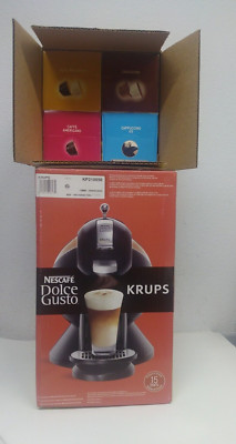 Krups Nescafe Dolce Gusto Cappuccino & Latte Hot/Cold Coffee Tea Maker Pod Brew