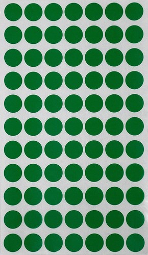 Abnehmbare selbstklebende Farbcodierung Punkt Aufkleber 1,5 cm Kreis 19/32 Zoll Etiketten - Bild 10 von 21
