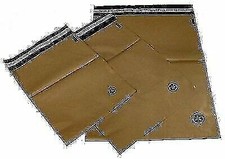 Biodegradable Poly Bag Mailers 10 #8 19 x24 Brown Eco Friendly Unlined SS