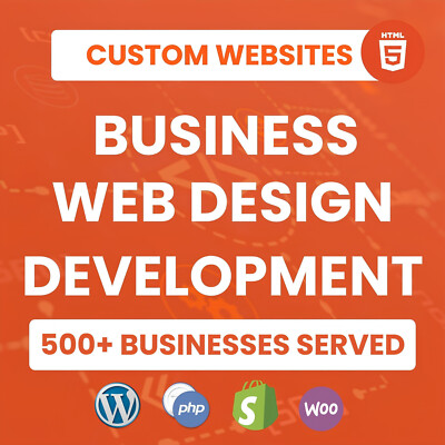 Custom Website Design & Development For Business - Mobile Friendly