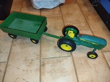 john deere 584 trattore con carro ertl 1/16 tractor britains