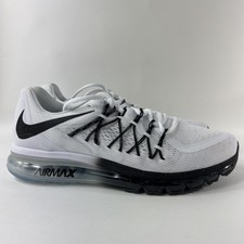 Size 11 - Nike Air Max 2015 White Black - CD7625-100 for sale online | eBay