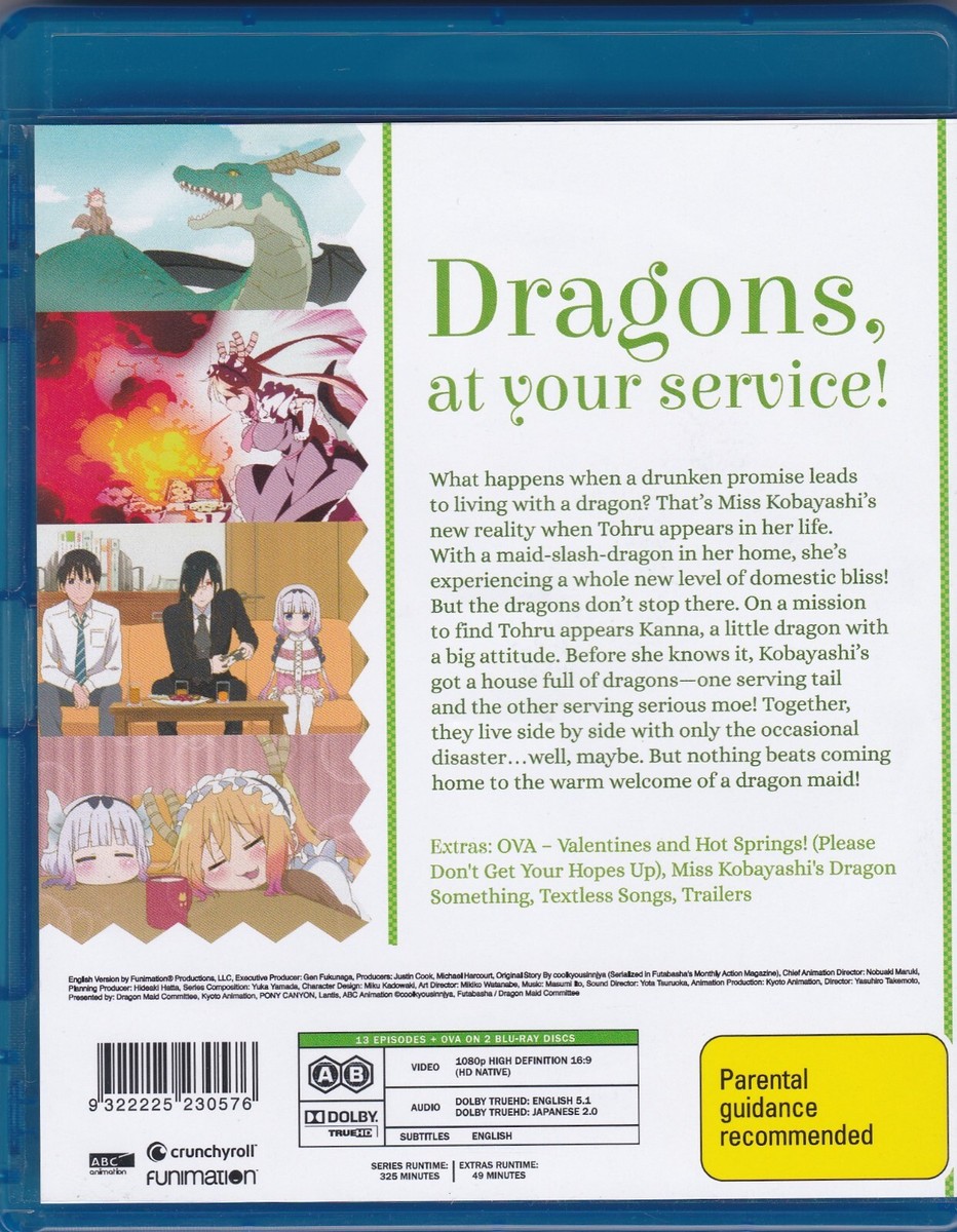 Miss Kobayashi's Dragon Maid The Complete Series Blu-Ray - Main Image