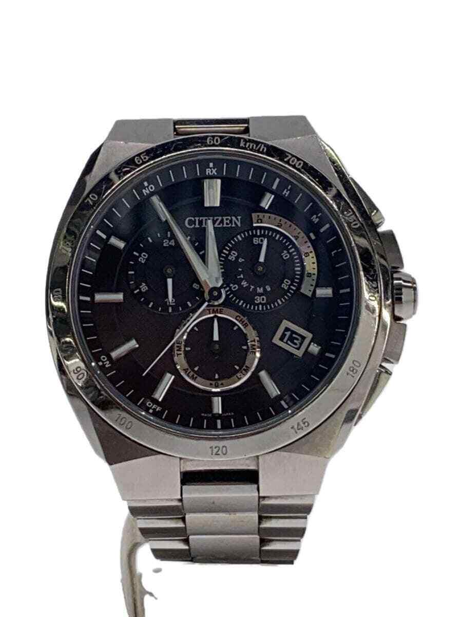 CITEZEN /ATTESA電波ソーラー/E610-T018505 Citizen Attesa E610-T018505 Eco-Drive Radio controlled Titan