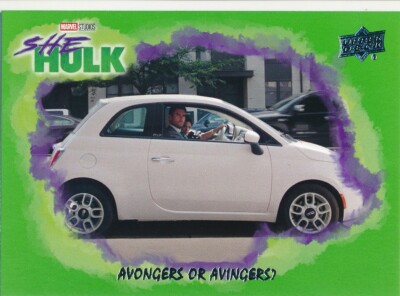 #46 GINGER GONZAGA/NIKKI RAMOS JOSH SEGARRA/PUG 2023 UD She-Hulk NEON GREEN