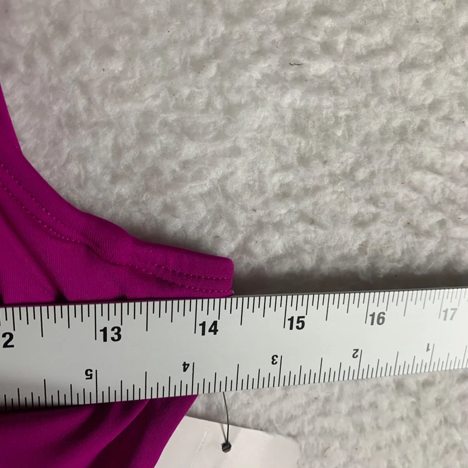 Ralph Lauren Women's Beach Club Twist Front One Piece Pink Swimsuit Size 8 9384 - Image 3 of 4