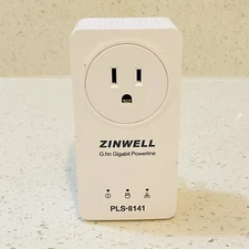 Zinwell G.hn Gigabit Powerline Ethernet Adapter PLS-8141 Gigabit Powerline