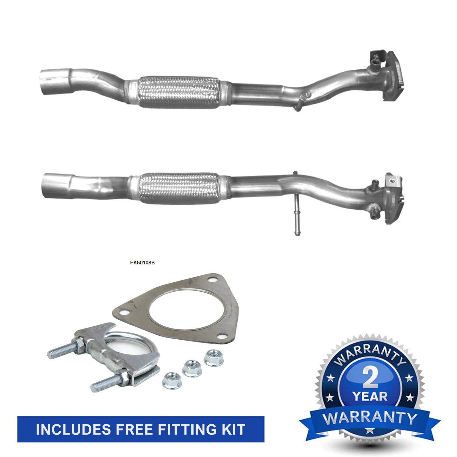 Connecting Pipe Fiat 500,Panda,Ford Ka 1.3MJTD, 1.3TDCI BM50108 1557690 Euro 4