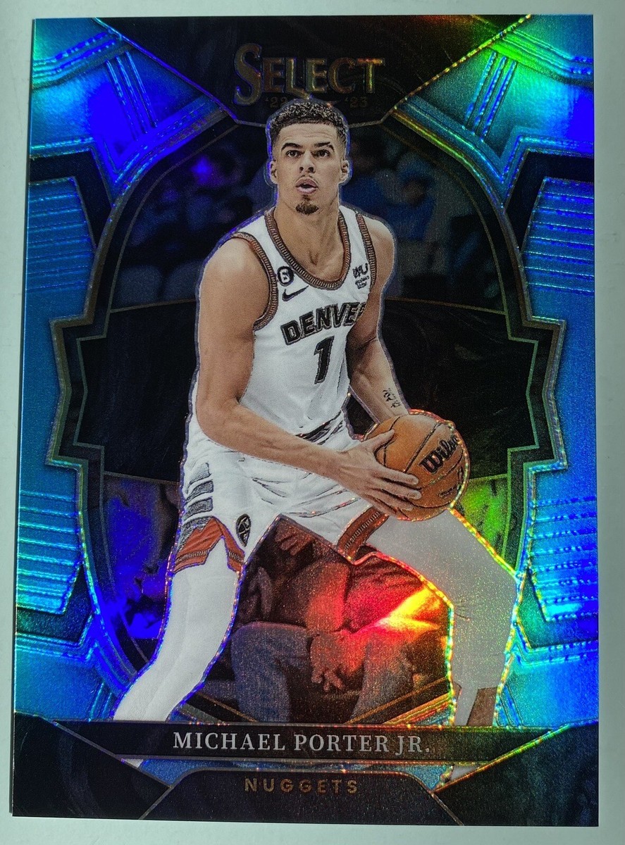 MICHAEL PORTER JR. 2022-23 Panini Select Light Blue Prizm