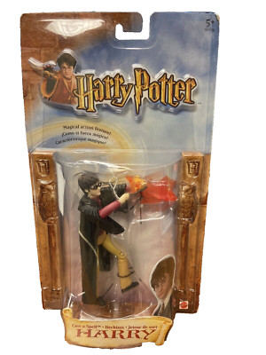 Harry Potter- Harry- Cast-a-Spell Figure Mattel 2002