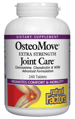 Natural Factors, OsteoMove Extra Strength Joint Care 240 Tabs