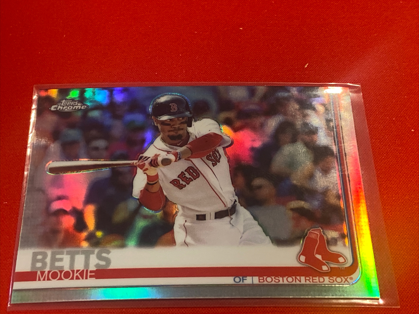 2019 Topps Chrome Mookie Betts #50 Refractor