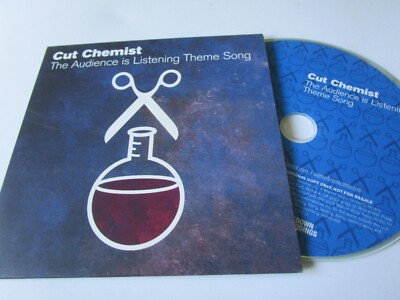 Cut Chemist The Audience Is Listening Theme Song  CDr PROMO UK CD SINGLE 