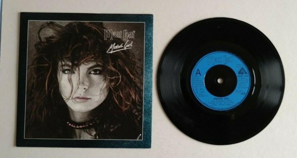 MEAT LOAF MODERN GIRL 7" VINYL UK ARIST 585 PICTURE SLEEVE eBay