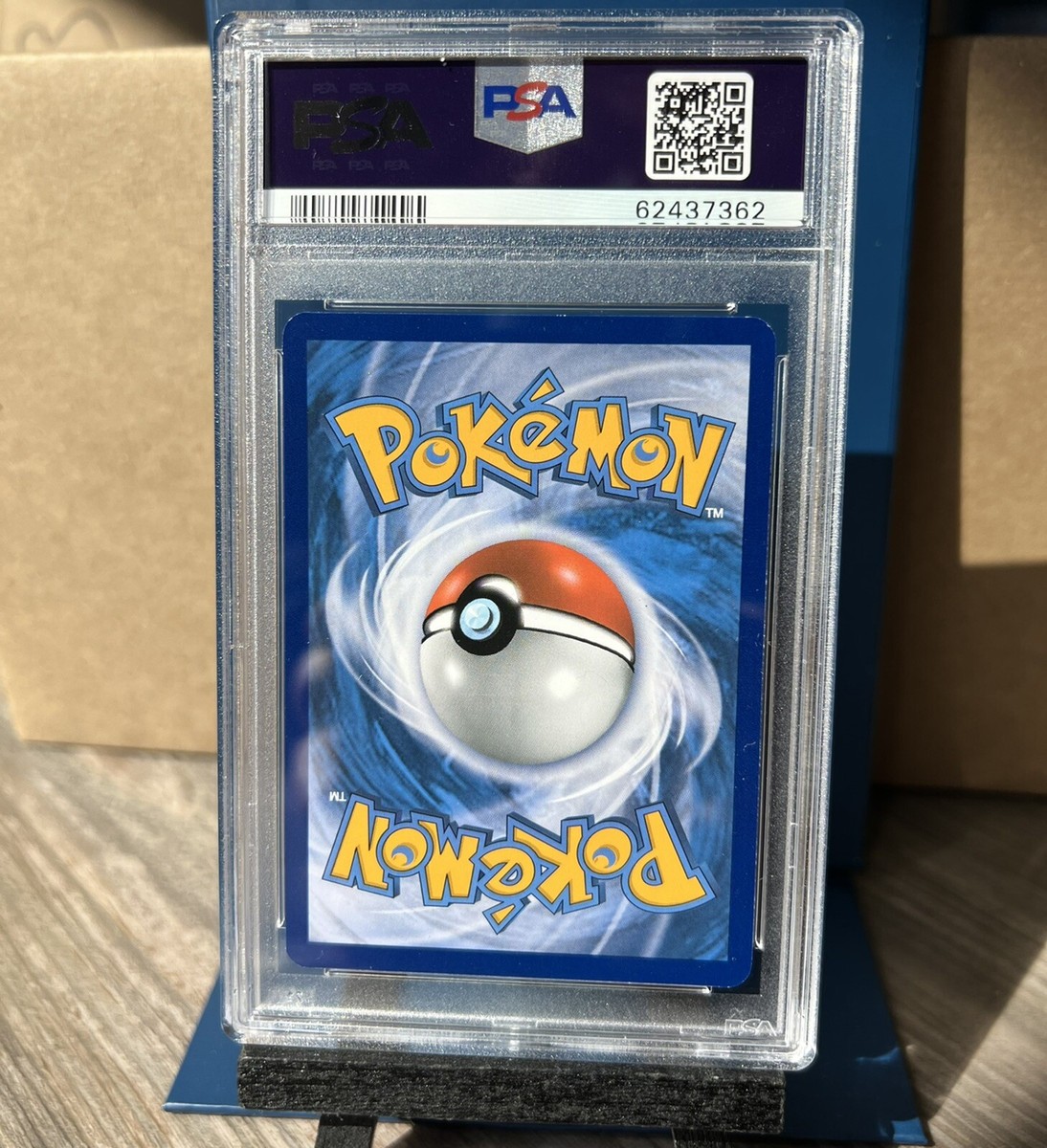 PSA 9 Mint Ash's Pikachu promo SM108 Pokemon Card I Choose you