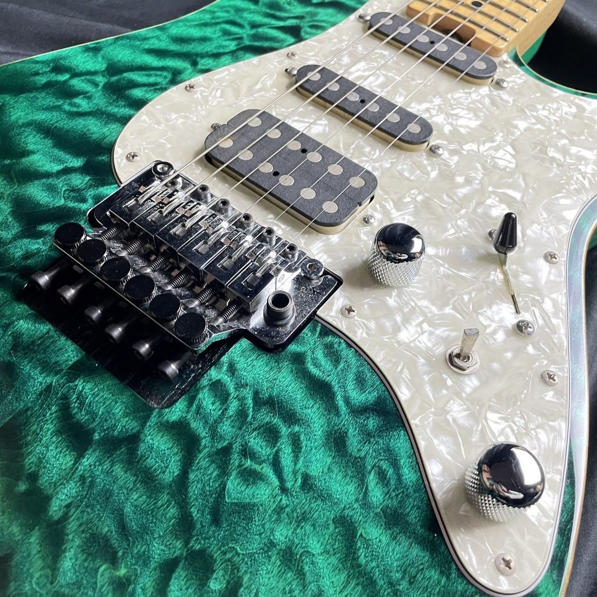 ギター Schetcher EX-24-AS 受注生産】SCHECTER(シェクター)EX-24-STD-FRT / RED (See-Thru