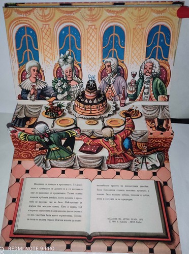 This auction is for one vintage pop-up picture fairy tale book ,,Cinderella - Picture 9 of 11