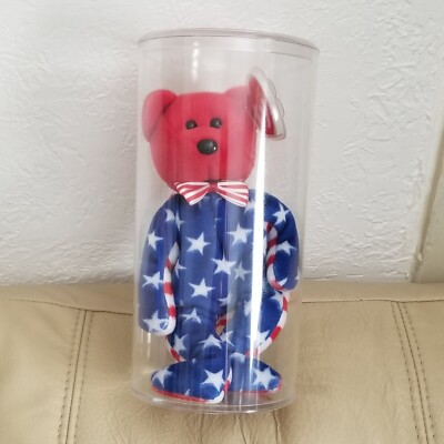 Beanie Babies Liberty December 1995 (Rare) MINT CONDITON Sat on Shelf