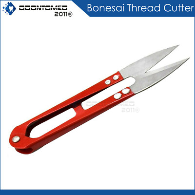 Craft Sewing Thread 4'' Red Nipper Stopper Bonsai Pruner Bud Leaf Flower Trimmer