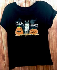 Girls Halloween Costume Graphic Tshirt Sz L