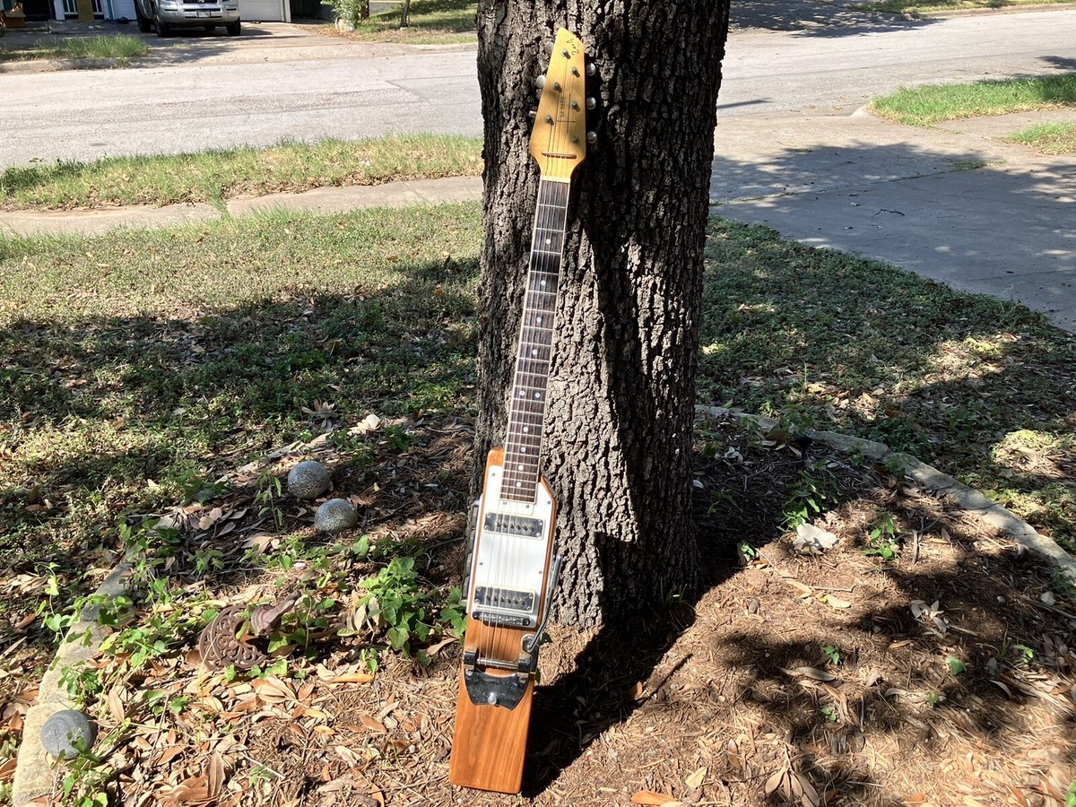 1966 RARE la baye guitar 2x4 Six String Electric As DEVO 1966 RARE la baye guitar 2x4 Six String Electric As DEVO