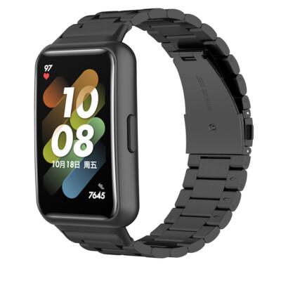 For Huawei Band 7 Replacement Milanese Stainless Steel Watch Band Strap Bracelet