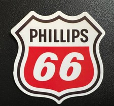 Phillips 66 Gasoline Sticker. *Glossy*Approx Size: 2”X 2” Self Adhesive.