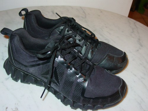 Mens Reebok Zigwild TR 5.0 CN2443 Black/Coal Ash Grey Running Shoes! Size 8.5  - Picture 1 of 12