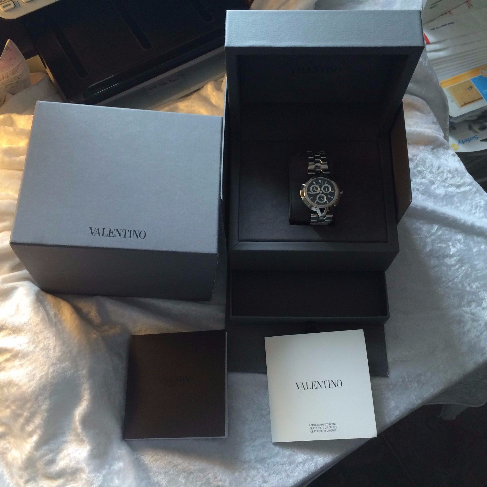 Valentino V51LCQ9909-5009 Stainless Steel Quartz Men's Watch NIB