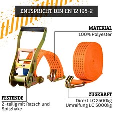 Petex Spanngurt Automatik-Ratschenspanngurt 1-teili Produktbild-Vorschau 8