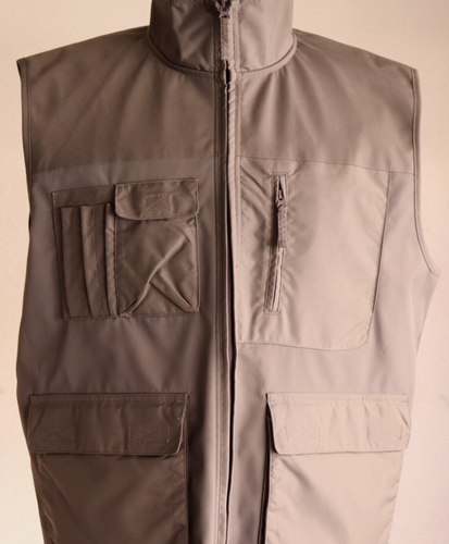 Duluth Trading Men's Hunting Fishing Vest Size XL Gray