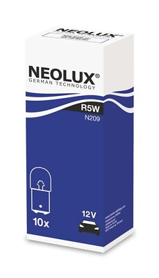 10x Pack R5W 12V 5W BA15D Standard N209 NEOLUX
