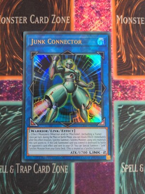 Yu-Gi-Oh! Junk Connector CT15-EN010 Limited Ultra Rare NM a1/