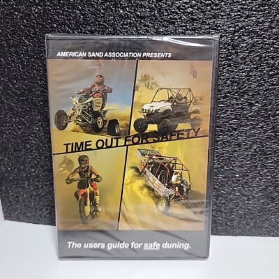 Take Time Out For Safety DVD VIDEO TRAINING learn to dune safe riding racing!