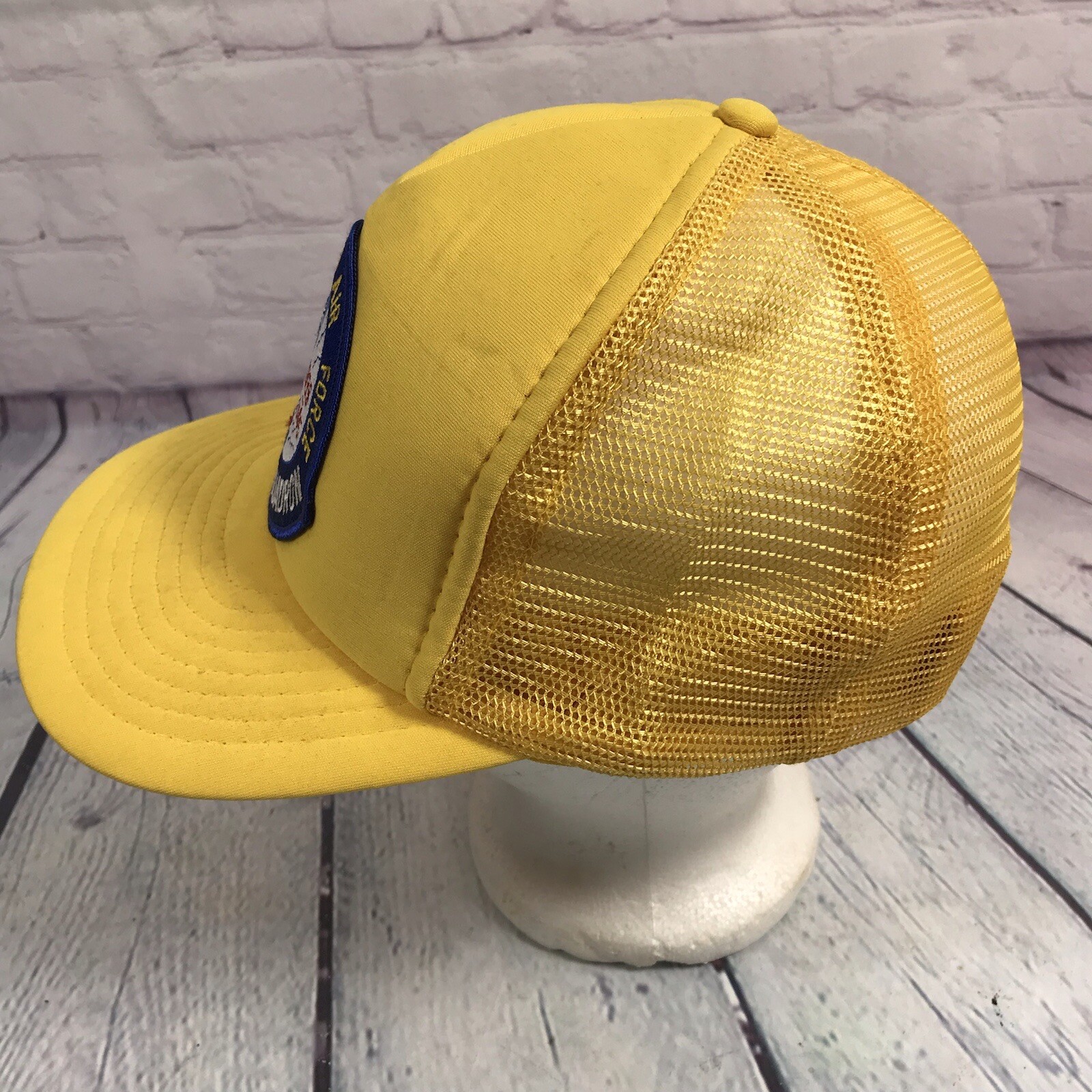 Vtg Snapback Cap Hat Ghost Squadron Confederate A… - image 3