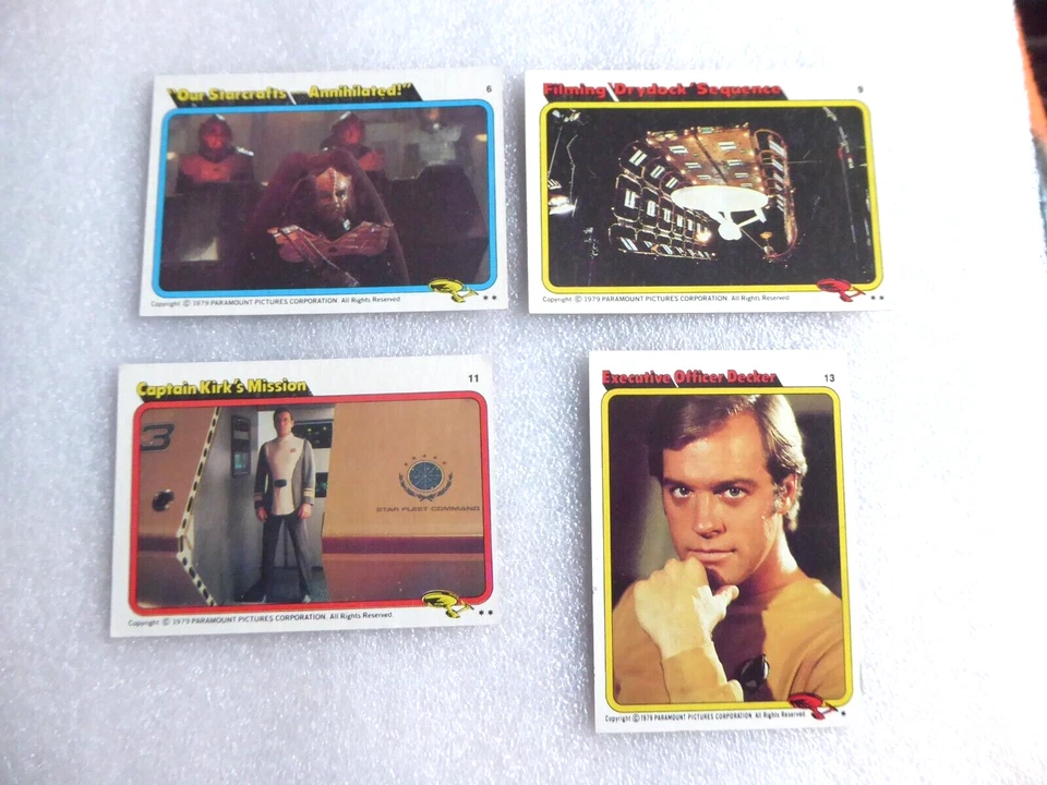 TOPPS STAR TREK - THE MOTION PICTURE TRADING CARDS 1979 - PICK 5 FROM MY LIST - Image 2 of 4