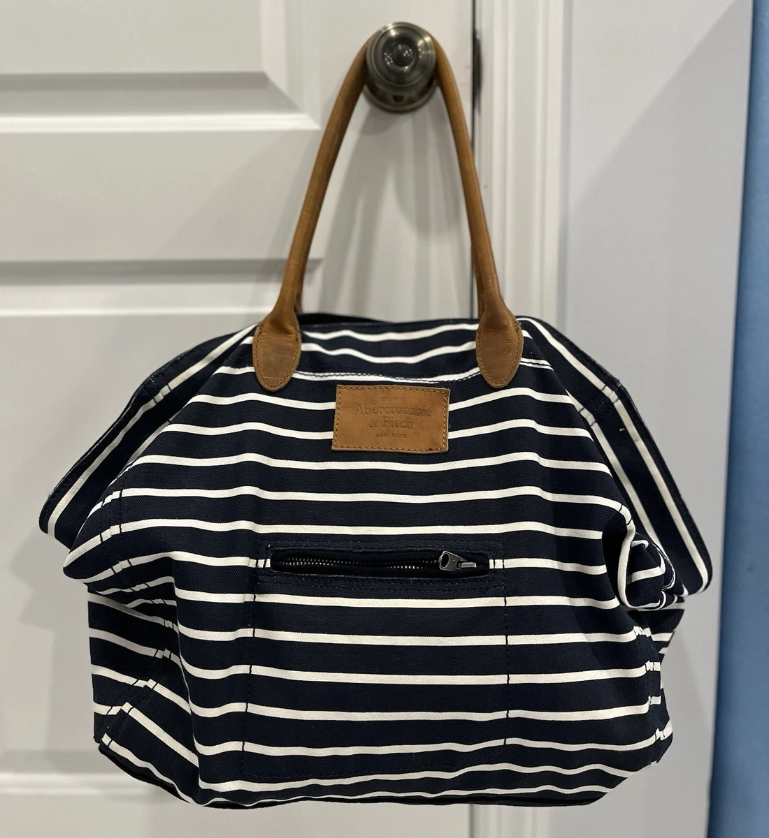Abercrombie & Fitch Canvas Exterior Tote Bags & Handbags for Women