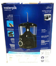 Waterpik WP-112W Ultra Countertop Water Flosser Black 