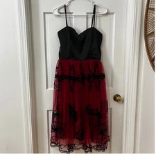 Unique Vintage Carousel Horse Tulle Corset Dress M Fairy Whimsigoth Gothic, Punk