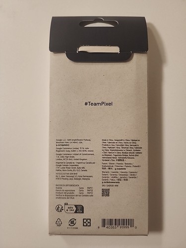 Coque originale Google Pixel 9a - Obsidienne - Neuve - Photo 2 sur 2
