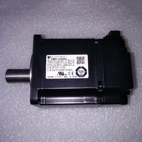 one yaskawa used servo motor SGMAV-02ADA61 FREE SHIPPING