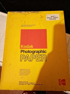 Vintage Kodak Fotopapier versiegelt neu wahrscheinlich 70er 80er