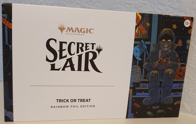 MTG Secret Lair ~ Trick or Treat ~ Rainbow Foil ~ Sealed!