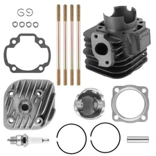 Cylinder Head Piston Gasket Top End Rebuild Kit for Polaris Predator 90 03-2006