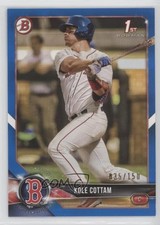 2018 Bowman Draft Blue /150 Kole Cottam #BD-69 3pb